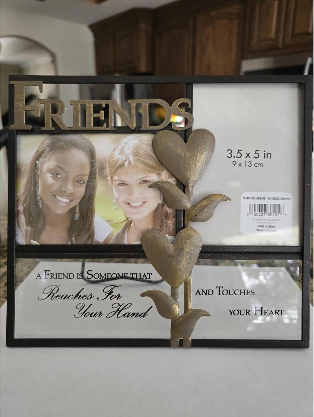 New! Friends Decorative Photo Frame 3.5x5 Inch Bronze Finish